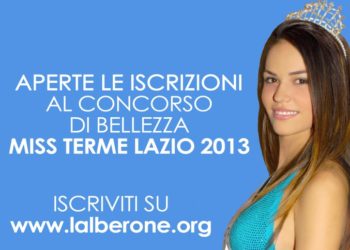 Concorso Miss Terme Lazio 2013, al via le selezioni