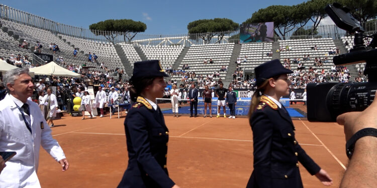 15esima edizione del Tennis and Friends durante gli Internazionale BNL di Roma al Foro Italico. Visite ed esami gratuiti
