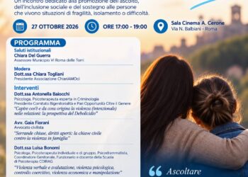 Roma, Municipio VI: convegno per riconoscere che la violenza non ha sesso