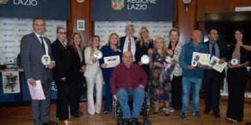 Premio “LIBERI E FORTI: con sprint nella vita” e Premio “KYRA”:  svoltasi la 5° edizione presso la Sala Tevere della Regione Lazio a Roma.