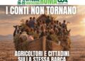 Proteste agricoltori a Roma contro il Governo Meloni per il caro carburante e il caro energia: la CIA in piazza a Montecitorio